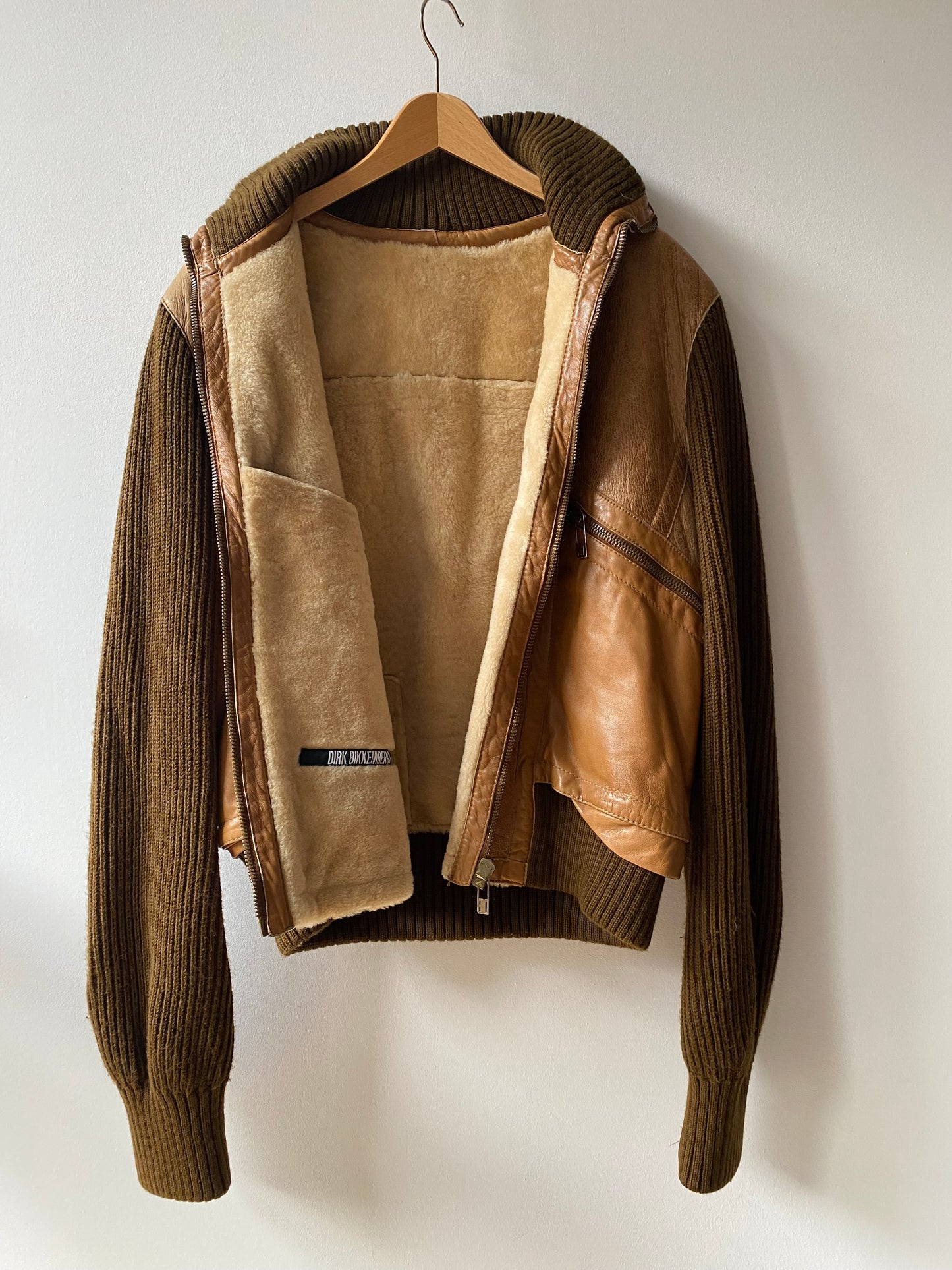 Dirk Bikkembergs F/W2004 Leather Jacket